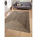 Jensendistributionservices 8 x 10 ft. Hand Woven Jute Eco-Friendly Oriental Rectangle Area Rug, Natural MI1554712